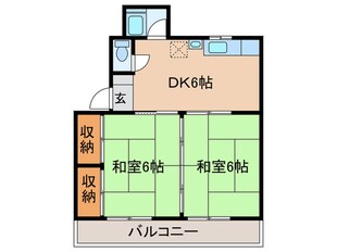 ヴィレッジ東海の物件間取画像